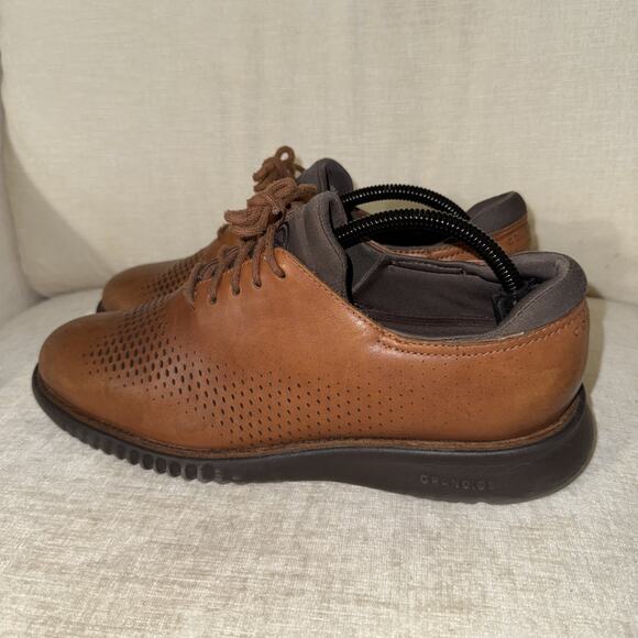 Cole Haan 2.0 ZEROGRAND Laser Wing Tip Oxfords Men’s Shoes Size 9 EUC C25351 BRW main image 10
